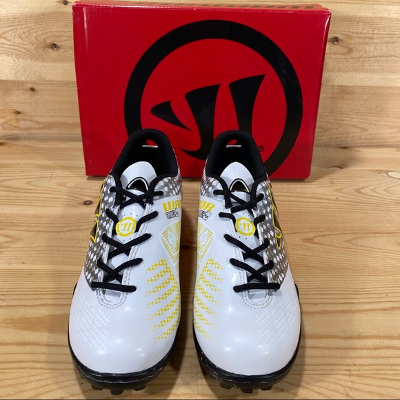 NIB Warrior Gambler Youth Soccer Lacrosse Field Hockey Turf Shoe Boys Size 3.5 - Picture 5 of 9